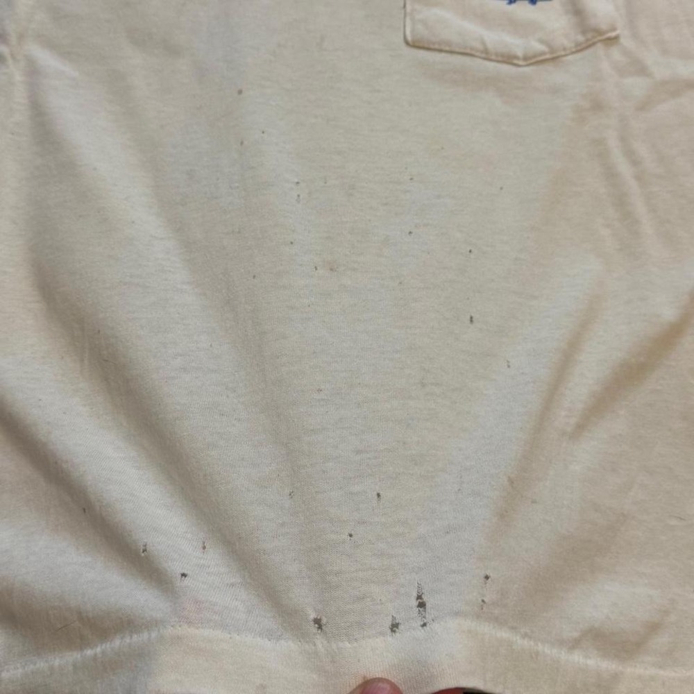 Vintage 1990 Joe Camel Cigarettes Shirt XL Distressed Thrashed Pocket Tee 90s - Picture 5 of 7